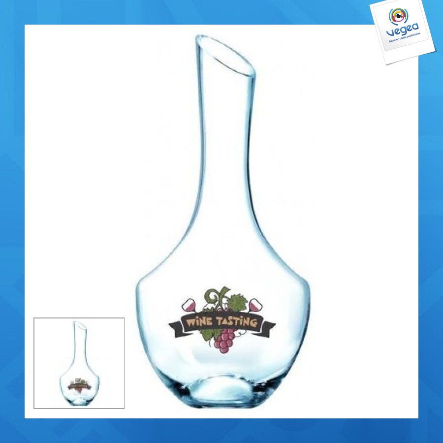 Open up medium glass decanter 1.4 litre/49.3oz