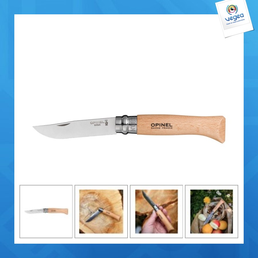 Opinel inox no 08 taschenmesser