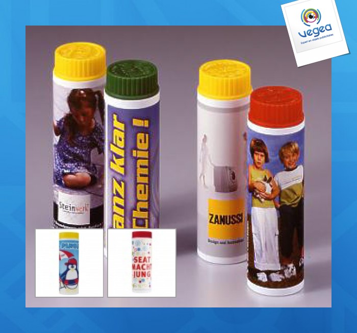 Original pustefix blasensatz - großformat vollfarbe