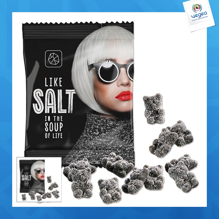 Oursons salés à la réglisse salmiak