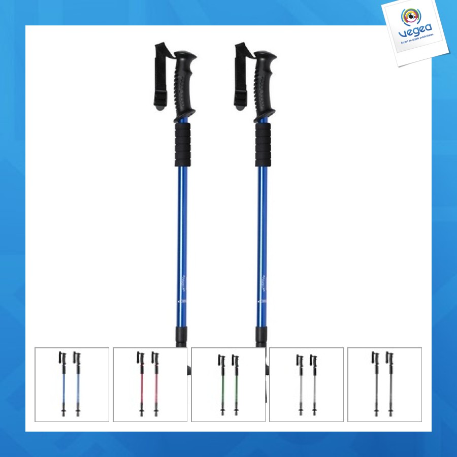 Paar aluminium-sticks