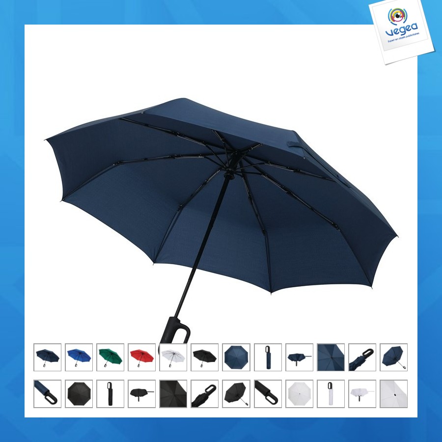 Parapluie de poche anti tempête ouverture et fermeture automatique