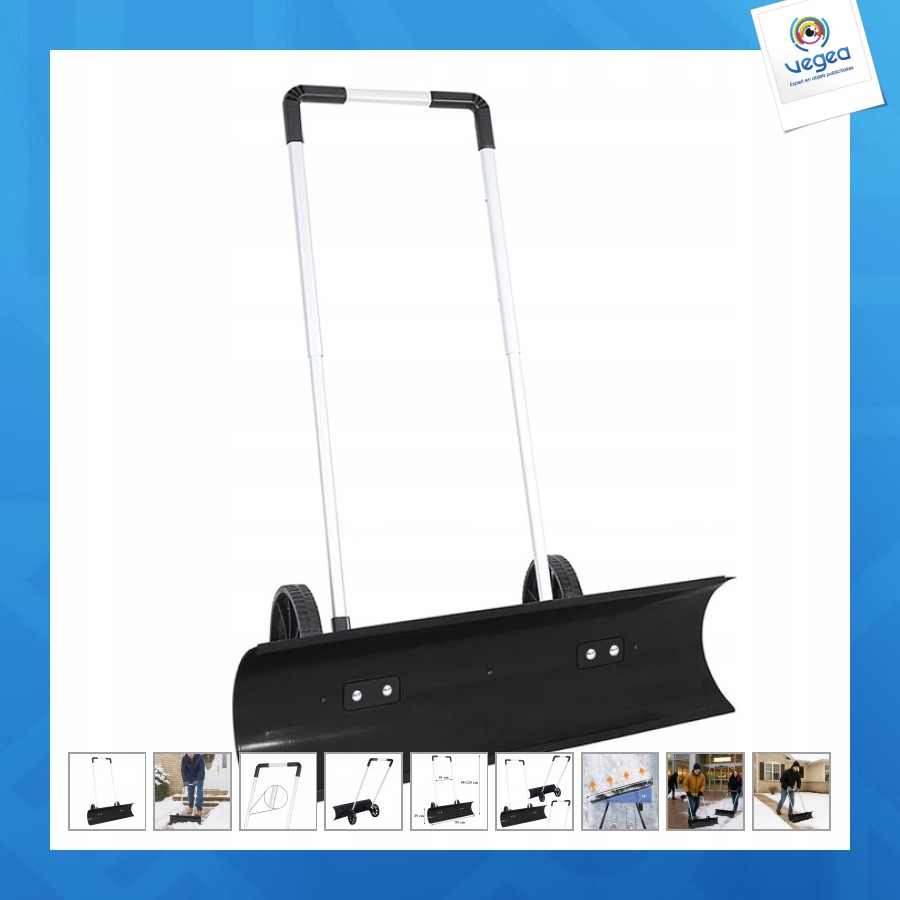 Pelle à neige, chasse-neige, souffleuse à neige