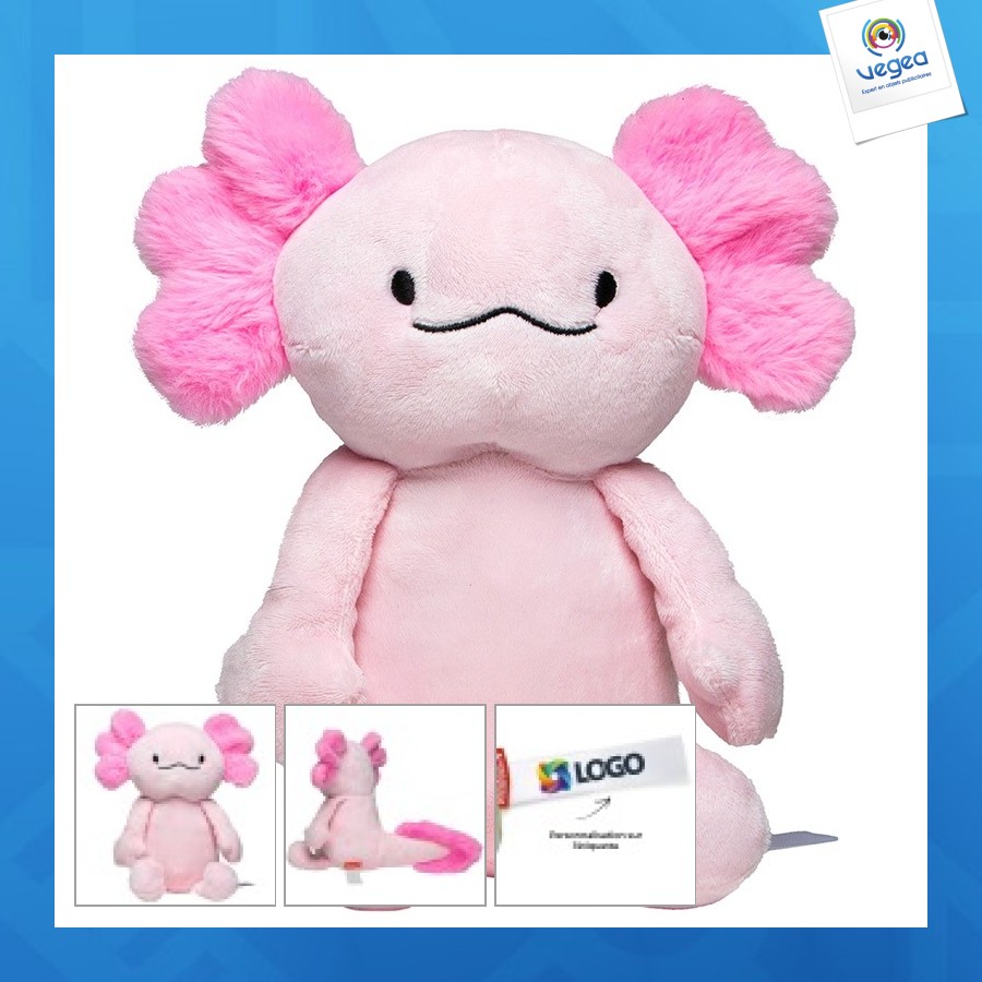 Peluche axolotl