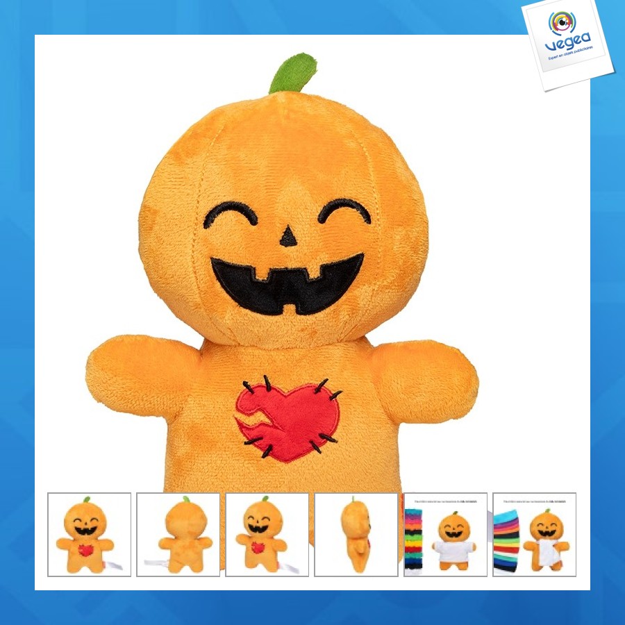 Peluche citrouille