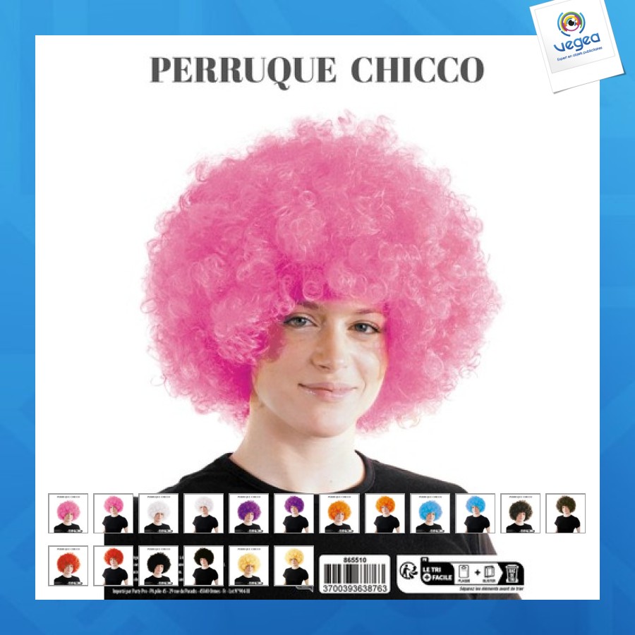 Perücke chicco180 rot