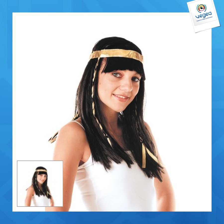 Perücke cleopatre luxus