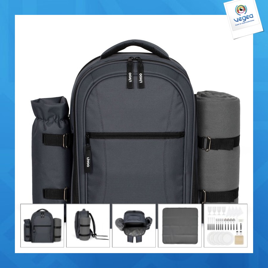 Picknick-rucksack 4 personen