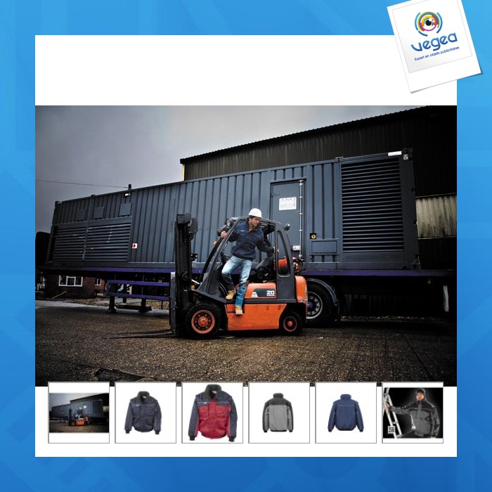 Pilot jacket result jacke