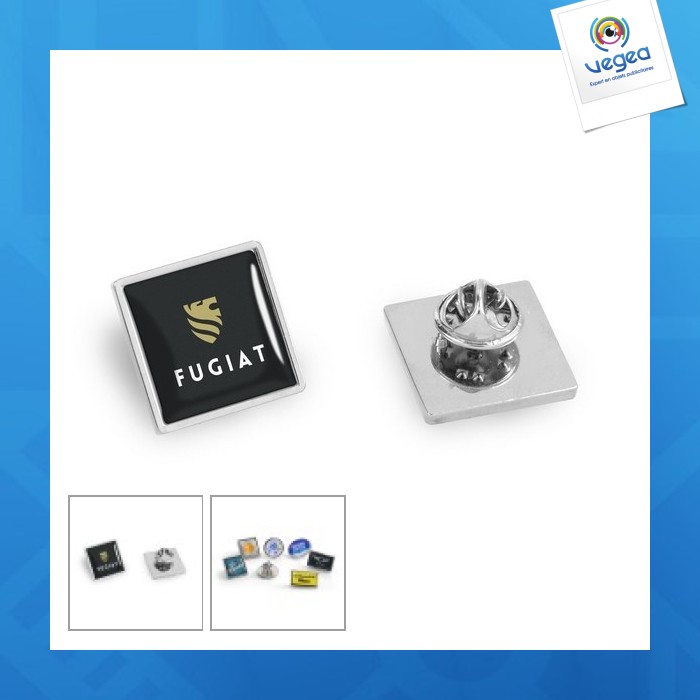 Pin aus zamak quadratisch