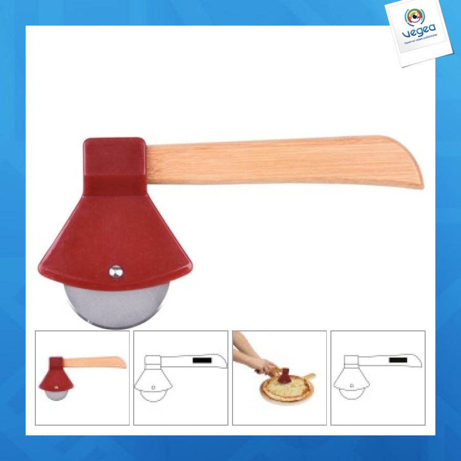 Pizzamesser bamboo timber