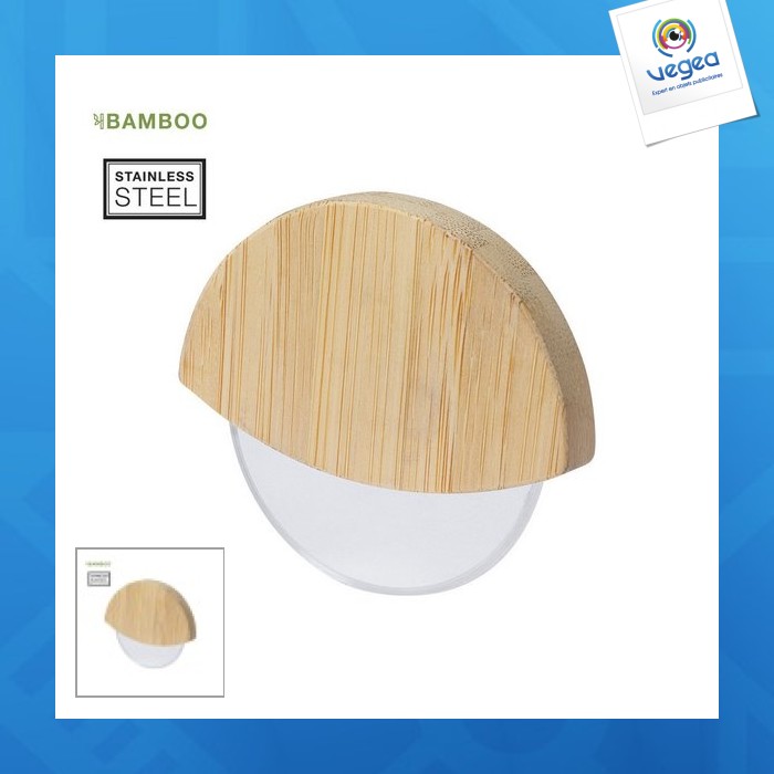 Pizzaroller aus bambus