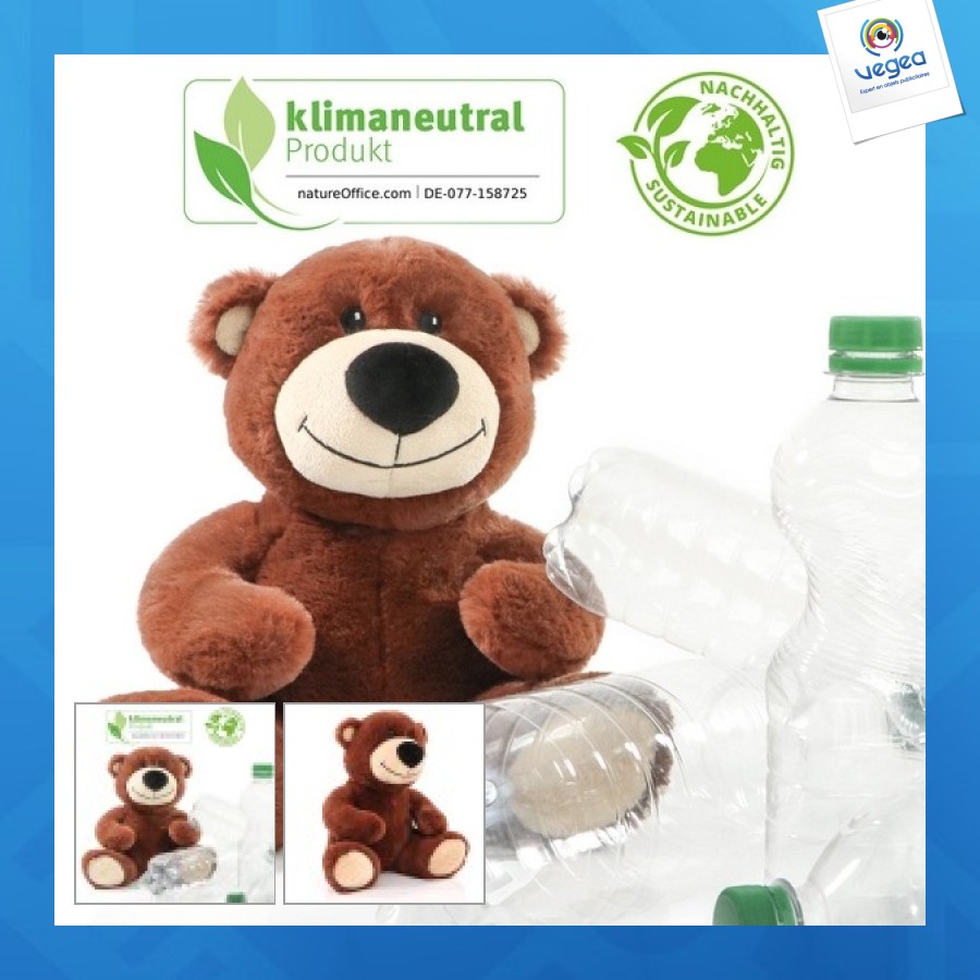 Plüschbär aus rpet - mbw