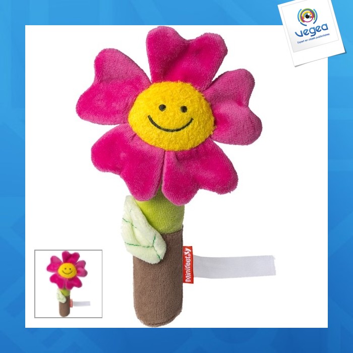 Plüschblume.