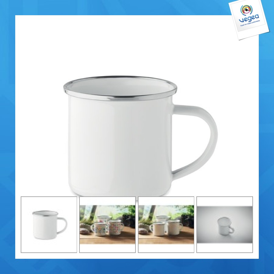 Plateado s - emaille-becher für sublimationsdruck