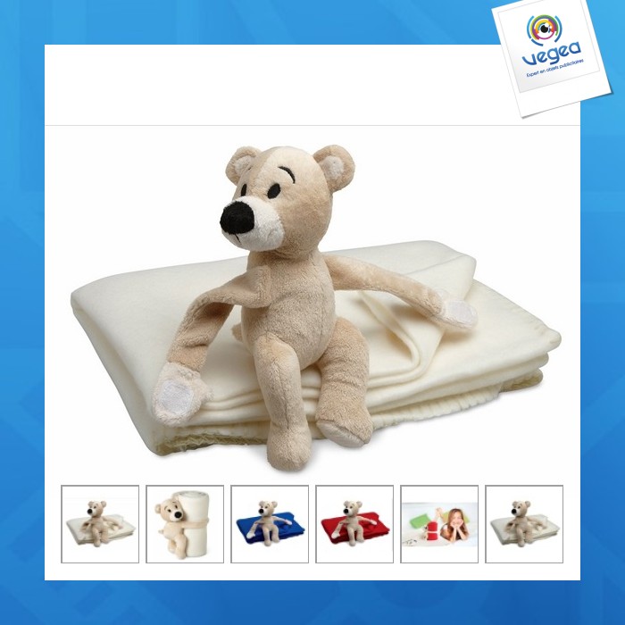 Polar-decke mit bär