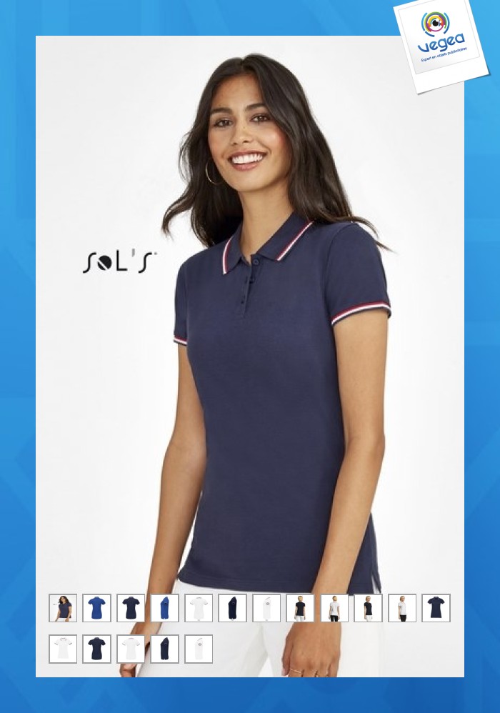 Polo-shirt für frauen - prestige women