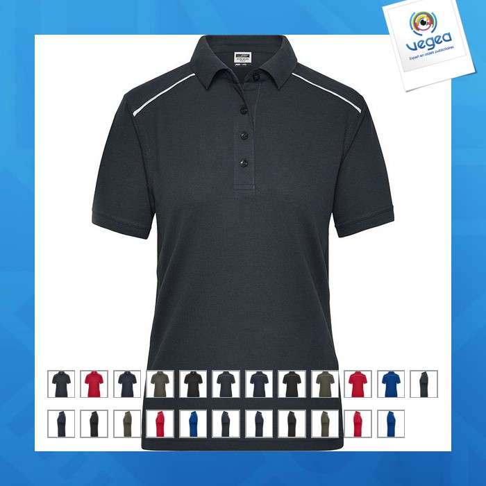 Polo workwear bio women - daiber