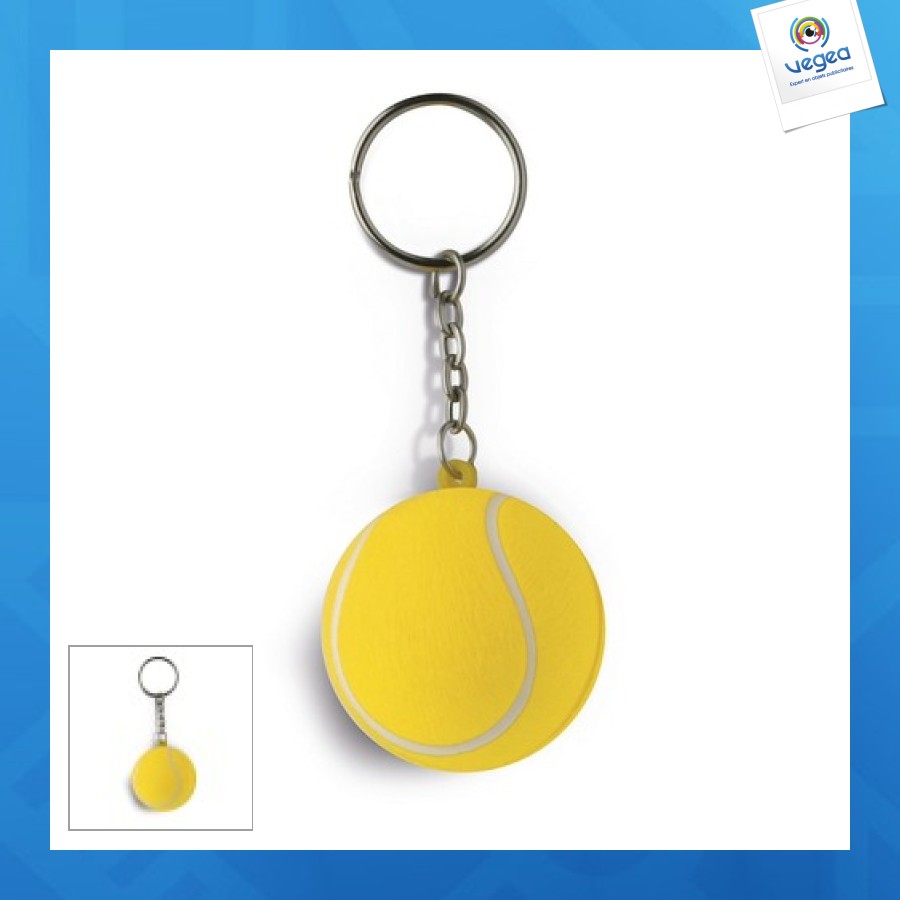 Porte-clés anti-stress en pu