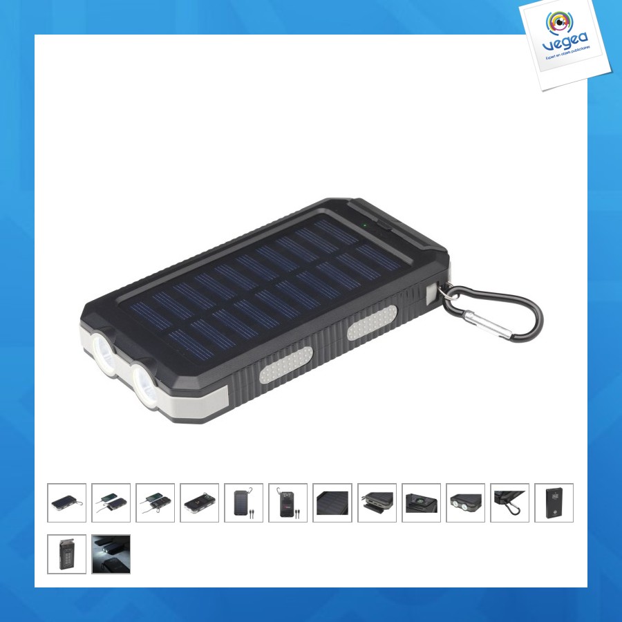 Powerbank solaire de 8 000mah