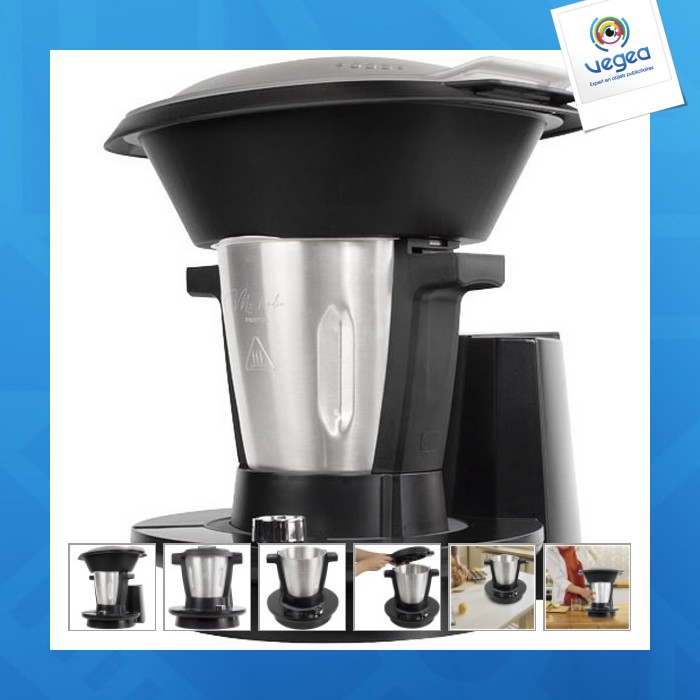 Prixton my foodie gourmet-küchenmaschine mit wifi