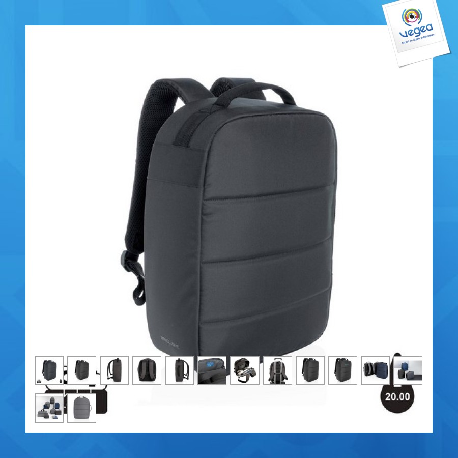 Recycelter anti-diebstahl-rucksack
