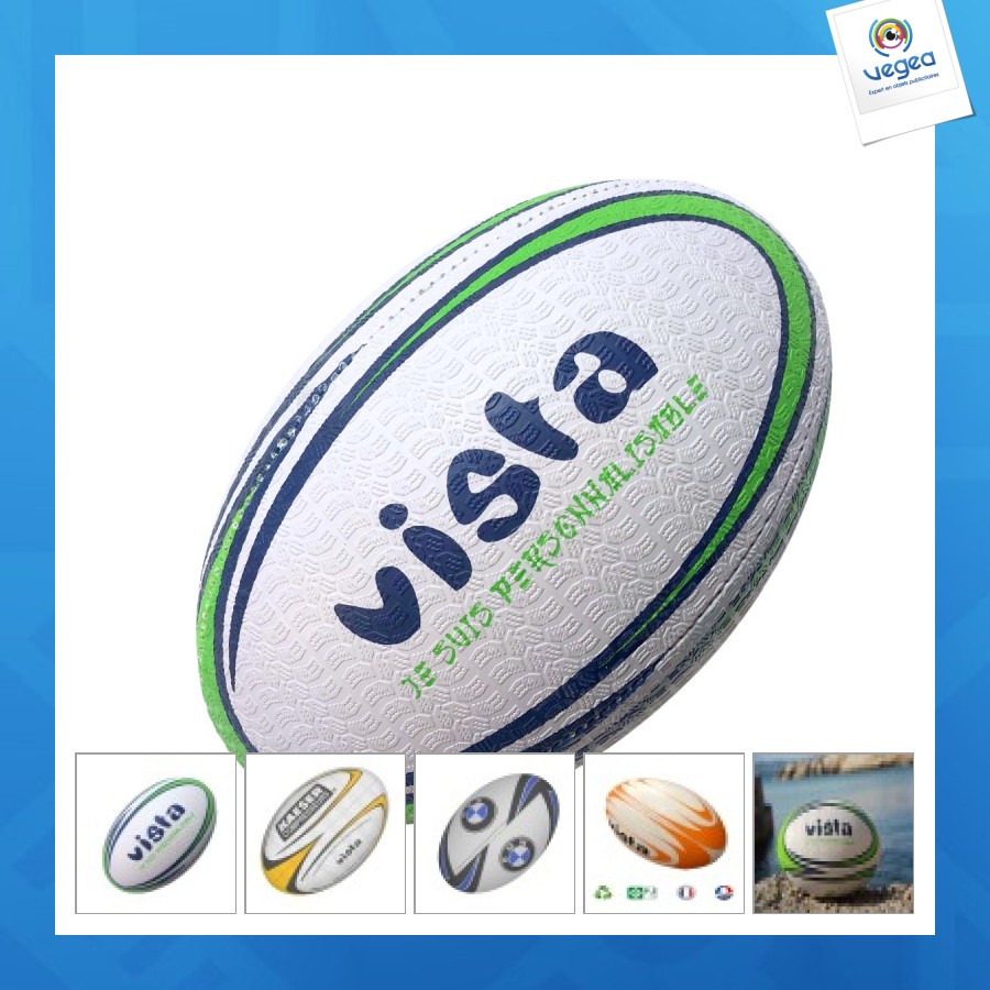 Recycelter rugbyball 