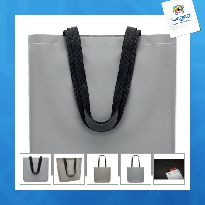 Reflektierende einkaufstasche