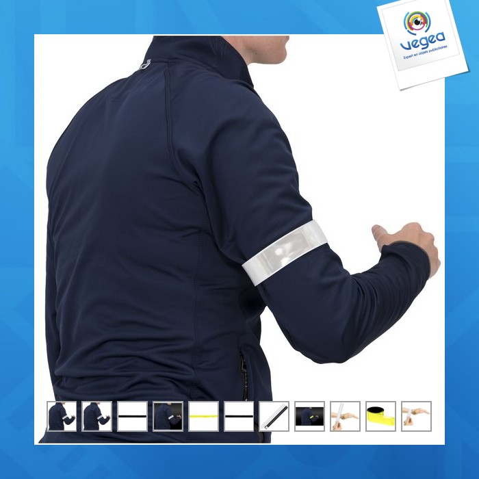 Reflektierendes schnapparmband