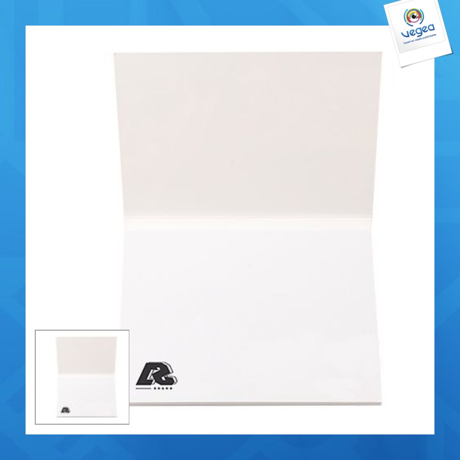 Repositionierbarer block mit deckblatt 50 blatt