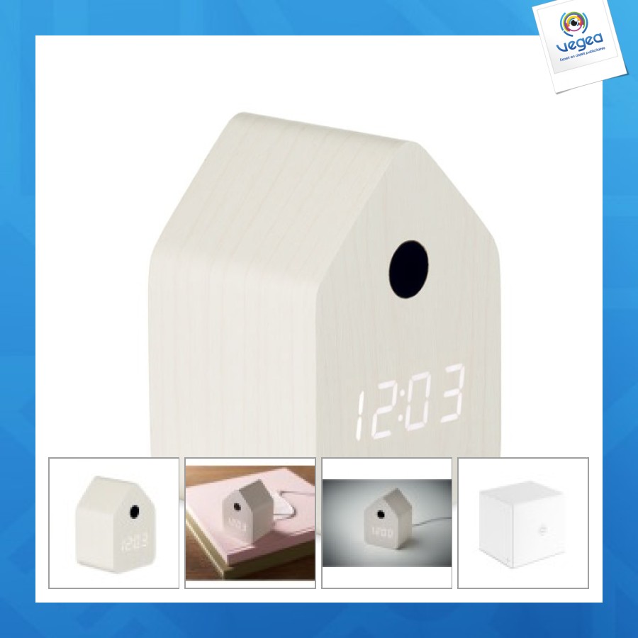 Réveil coucou en mdf - cuckoo