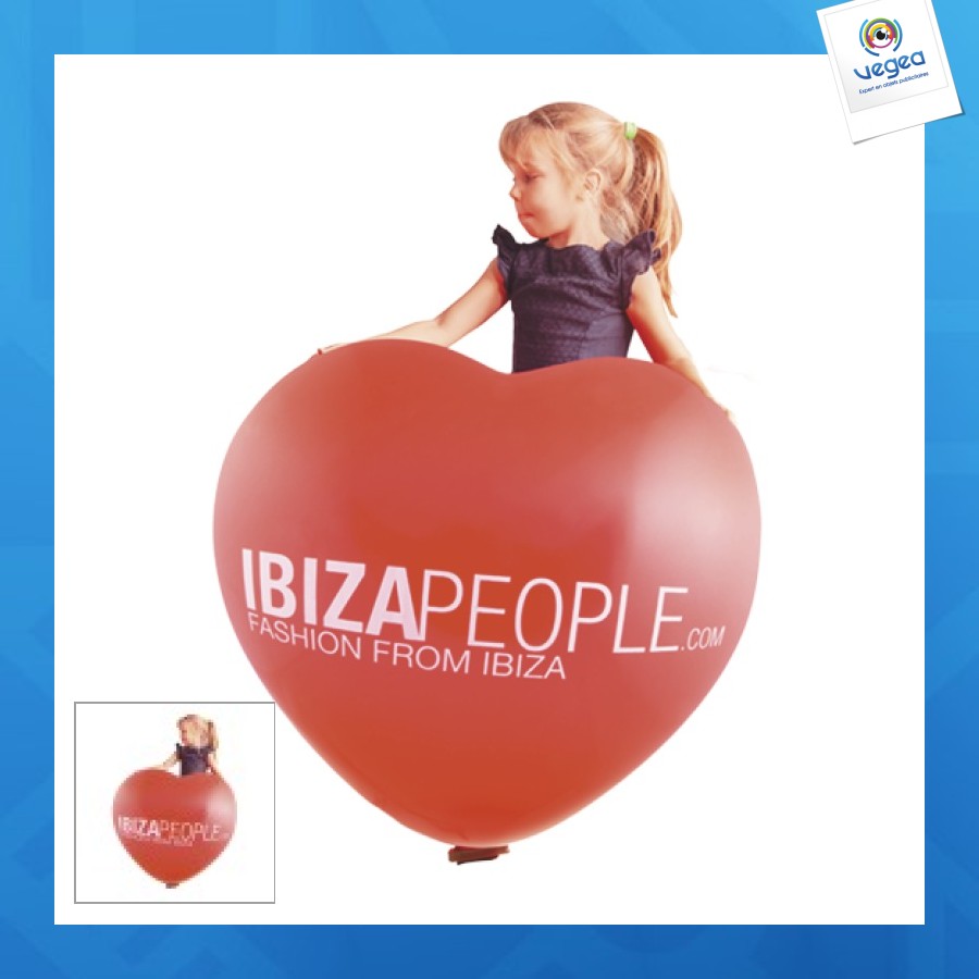 Riesenballon herz 100cm