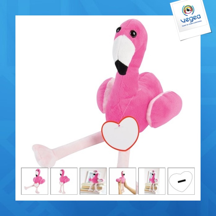 Rosa flamingo plüsch