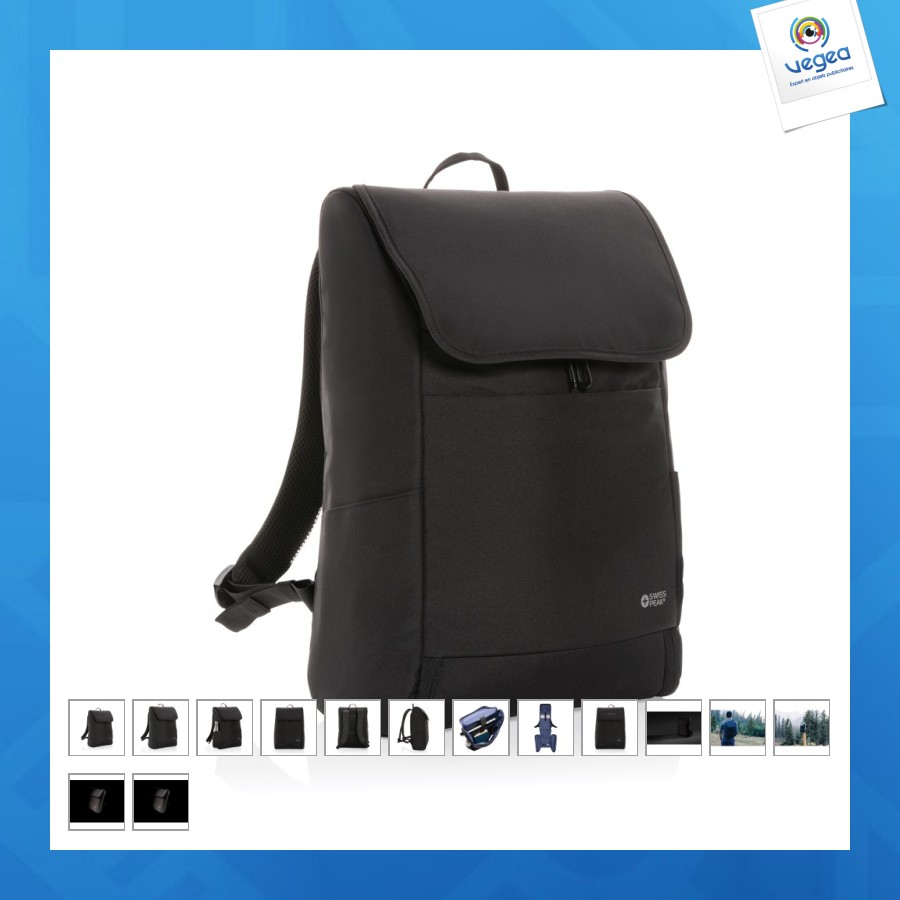 Rucksack 15 in rpet aware swiss peak fern