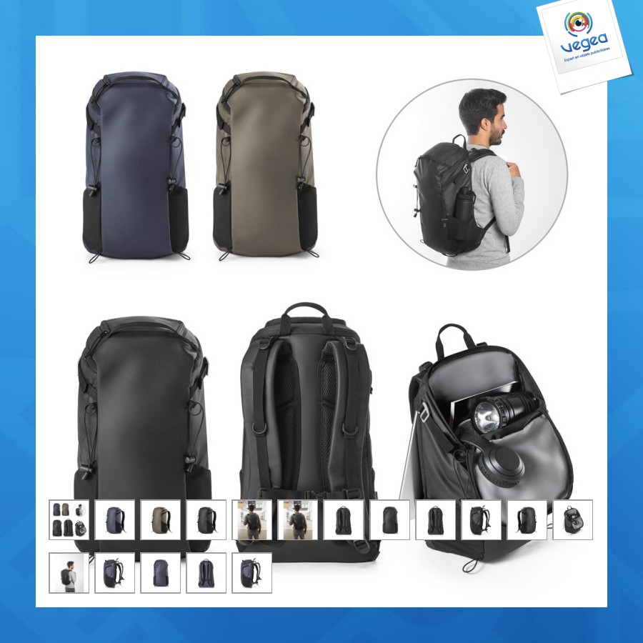 Sac à dos de randonnée avec revêtement imperméable - alasca