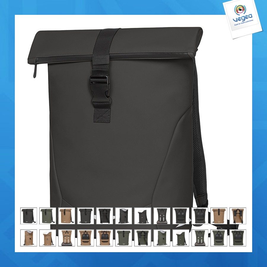Sac à dos ordinateur recyclé halfar
