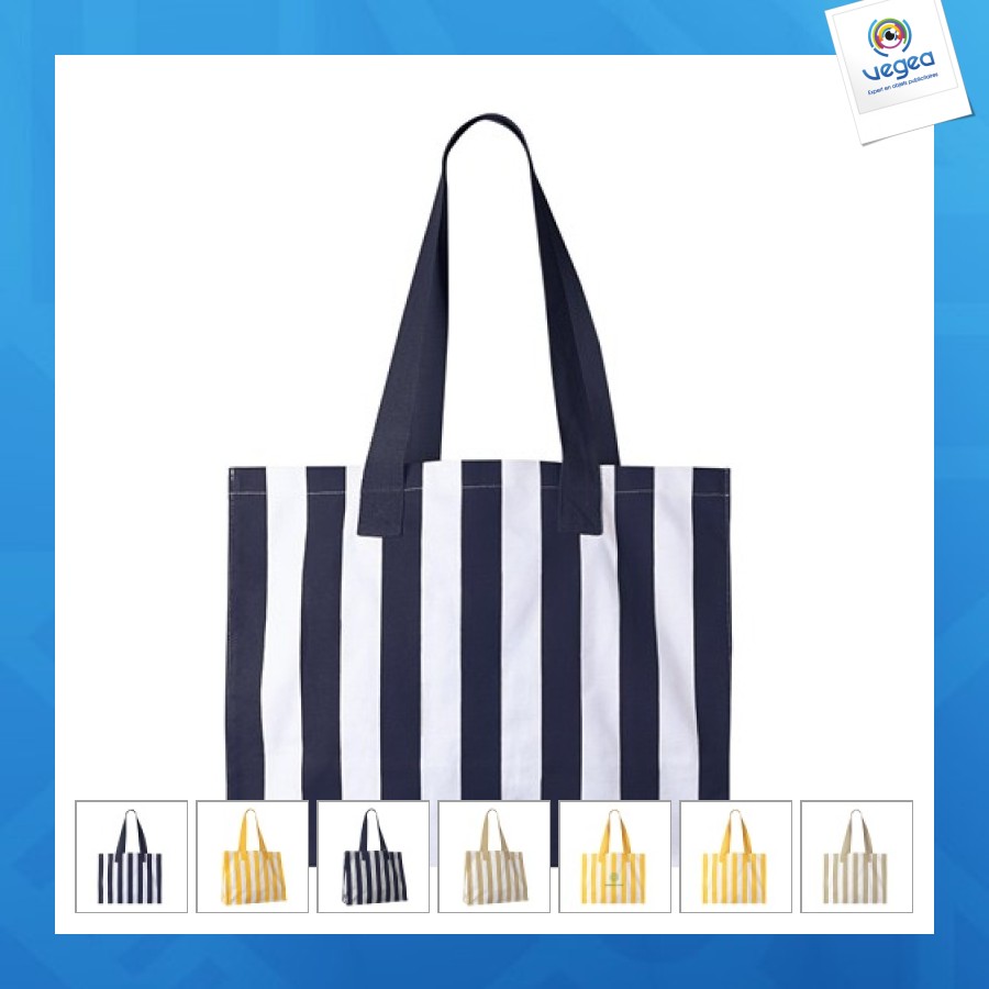 Sac coton recyclé 45x19x36cm