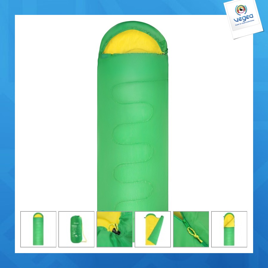 Sac de couchage enveloppe printemps-été 220x75cm