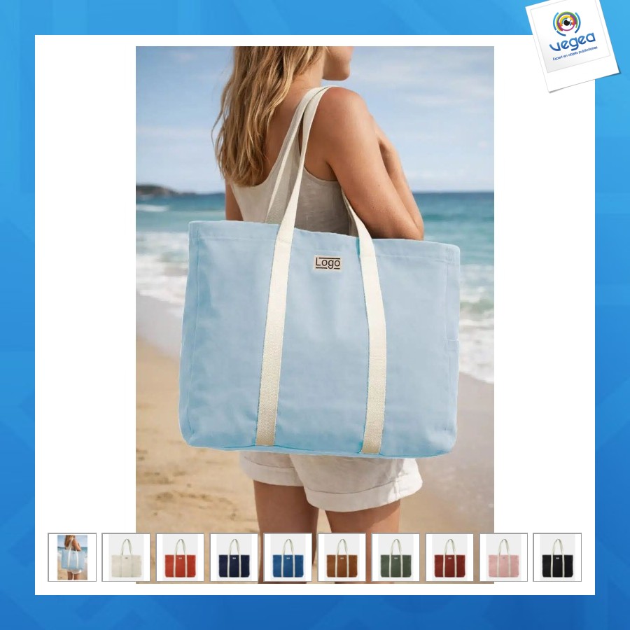 Sac de plage garance