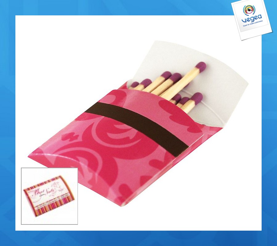 Schachtel im taschenformat - 14 streichhölzer
