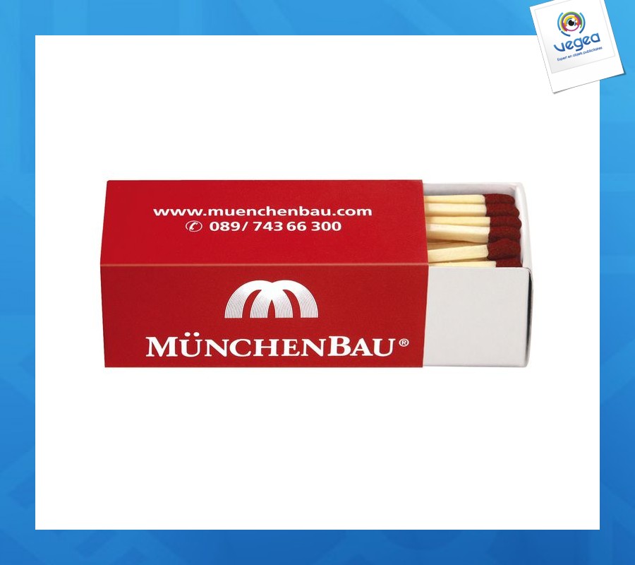 Schachtel mit 40 streichhölzern