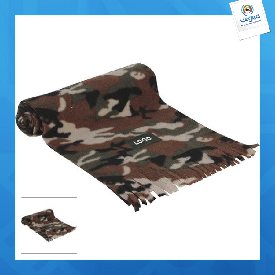 Schalarp ccamouflage aus polarfaser 220 gr/m² mit plakette