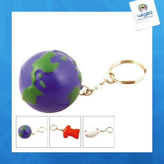 Schlüsselanhänger ball antistress-serie 2