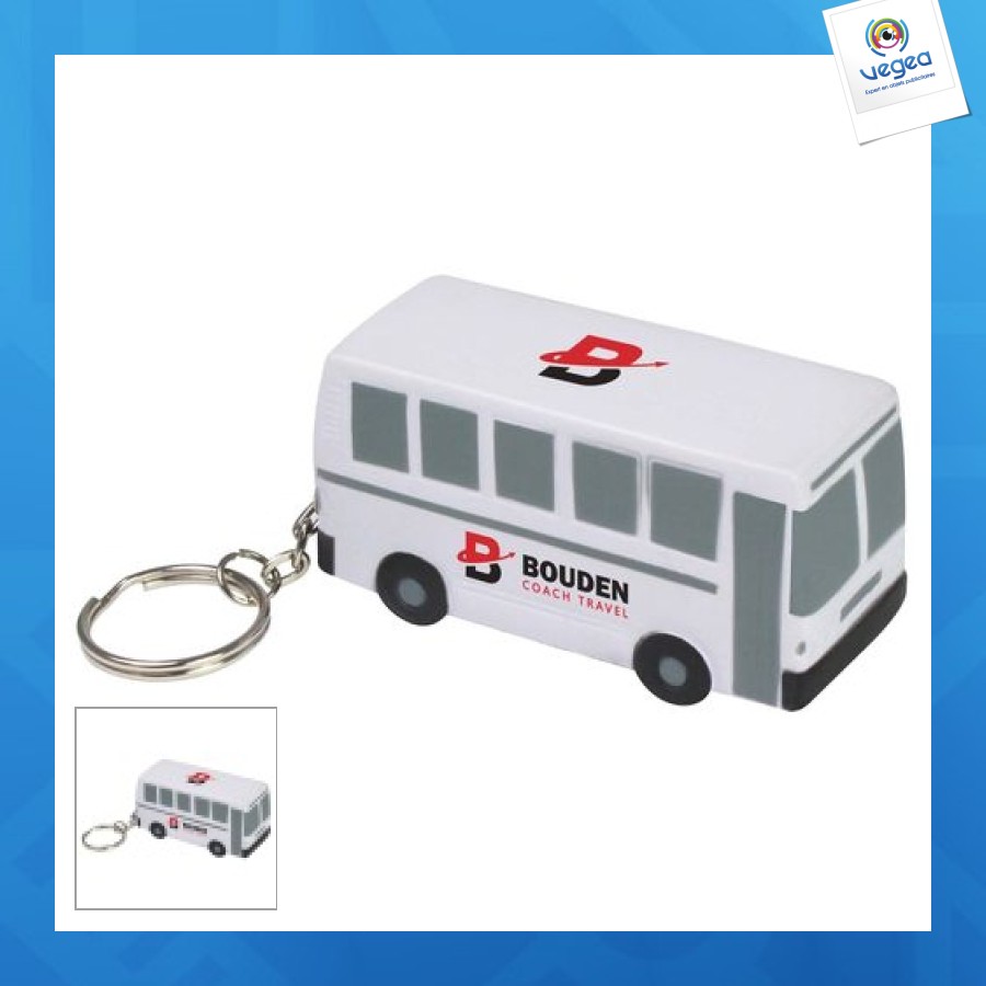 Schlüsselanhänger bus anti-stress 
