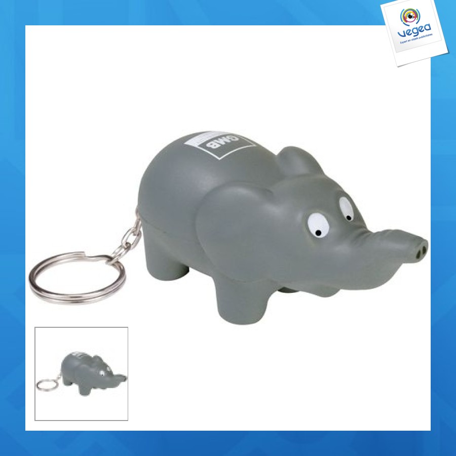 Schlüsselanhänger elefant anti-stress
