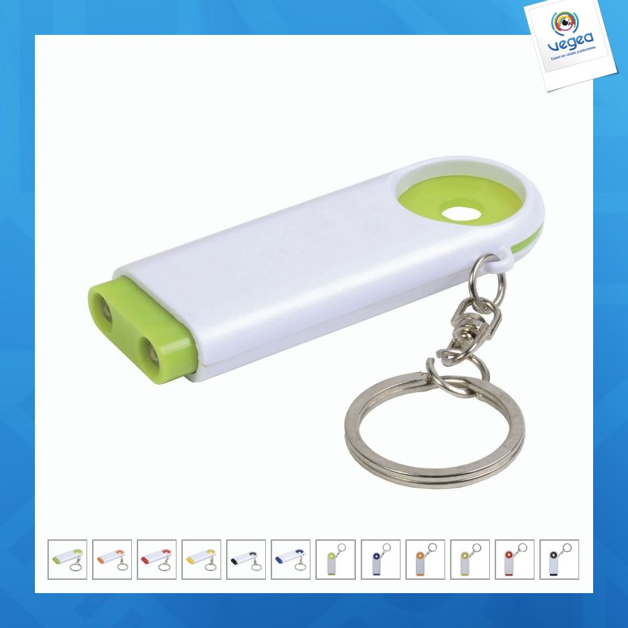 Schlüsselanhänger mit chip und 2 leds