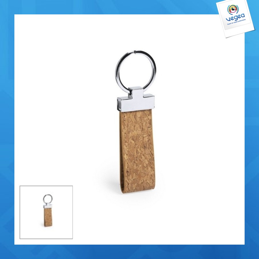 Schlüsselanhänger mit korkschnalle