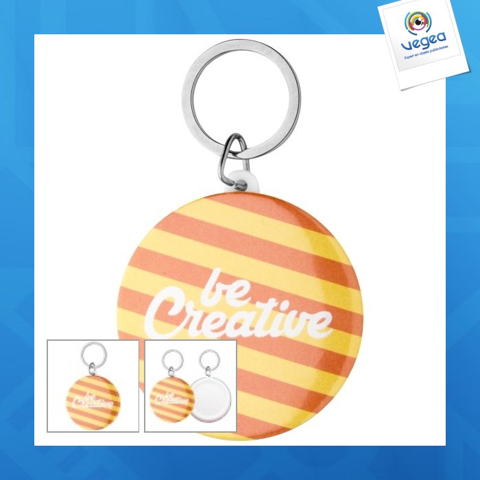 Schlüsselanhänger mit namensschild - keybadge maxi