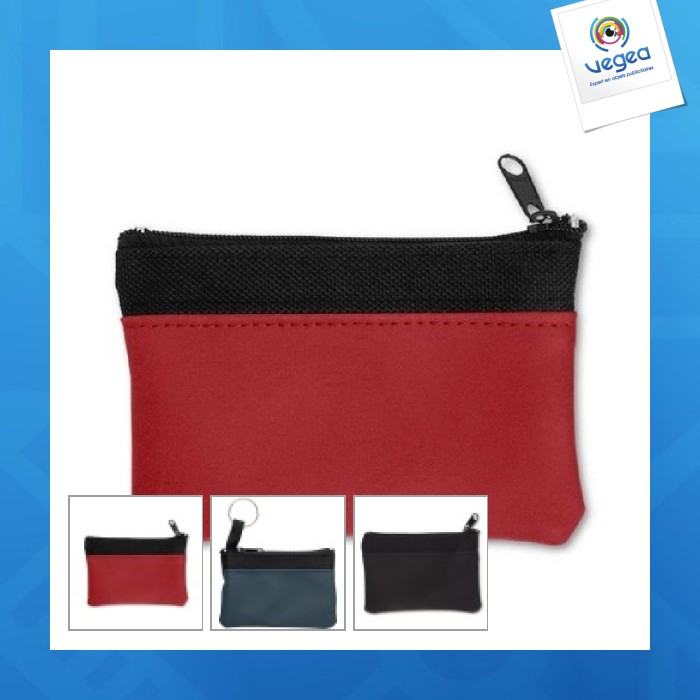 Schlüsselanhänger mit reißverschluss