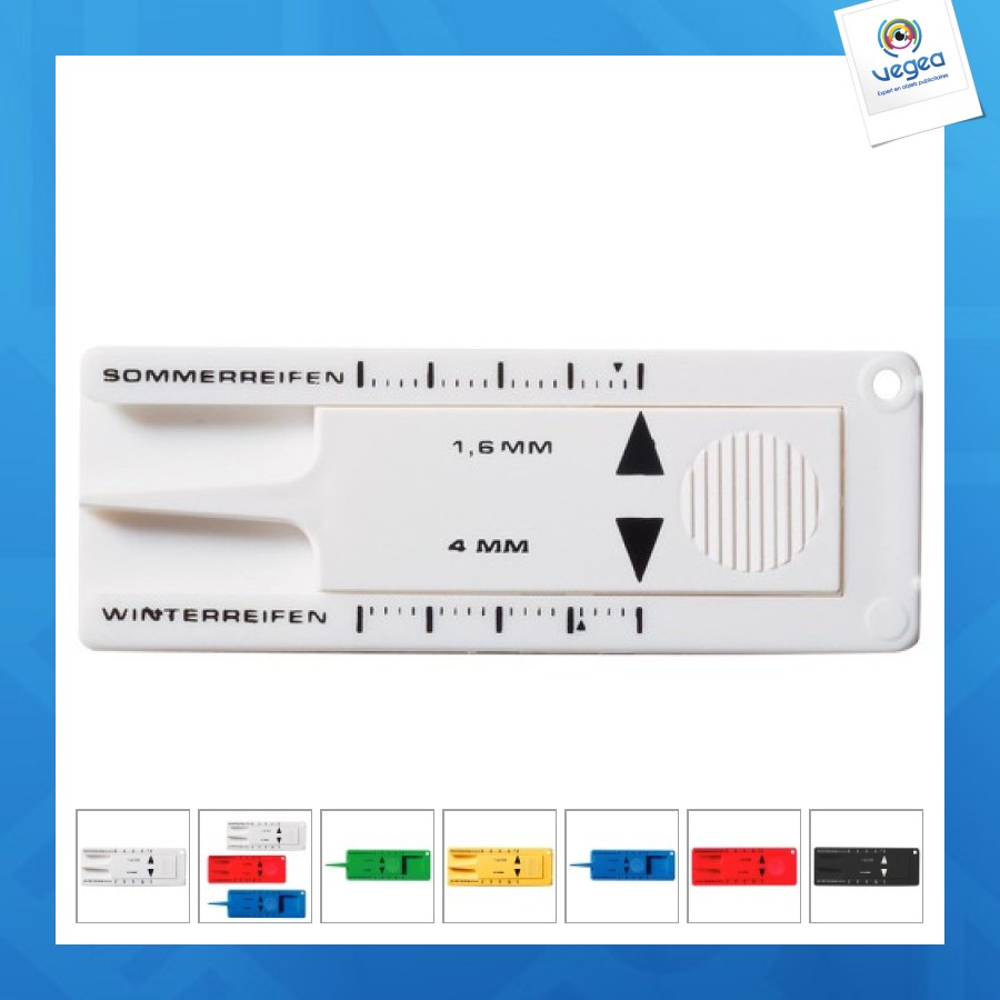 Schlüsselanhänger reifenabnutzungstester